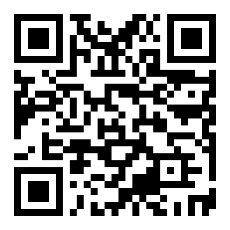 QR code for the landing page proofs page